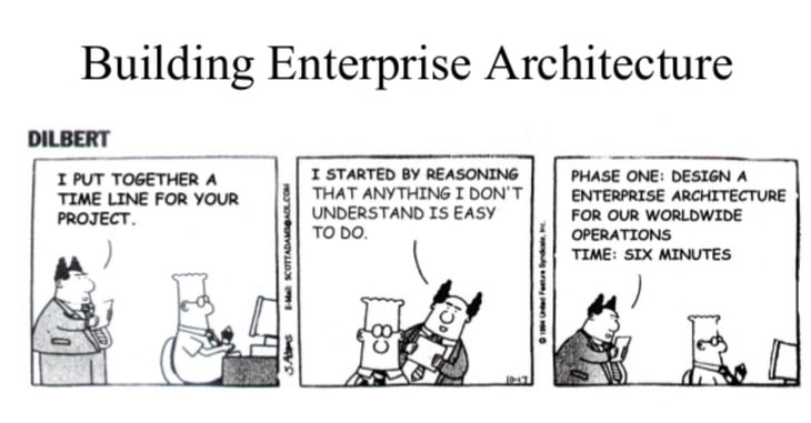 Building Enterprise Architecture [Humor]