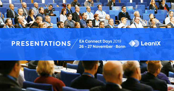 An Update on the LeanIX EA Connect Days 2019 Agenda